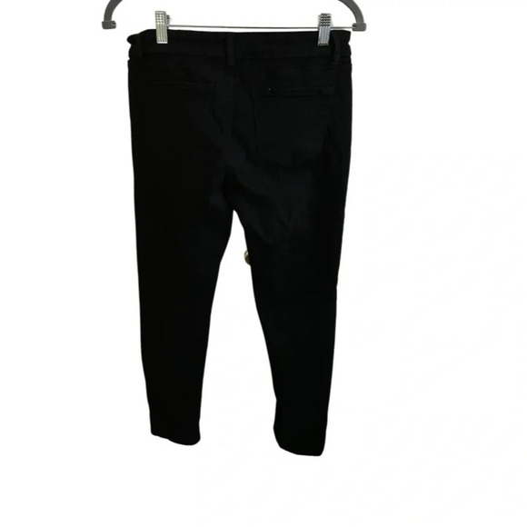 KanCan Black Mid Rise Cropped Skinny Jeans Size 13/30 - Picture 4 of 7